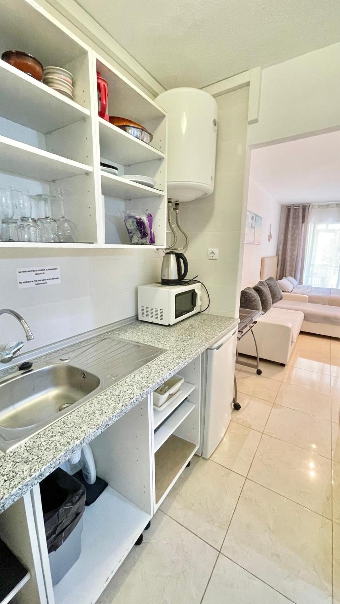 Beach Studio Apartment Hannibal La Cala Finestrat Benidorm Eksteriør bilde