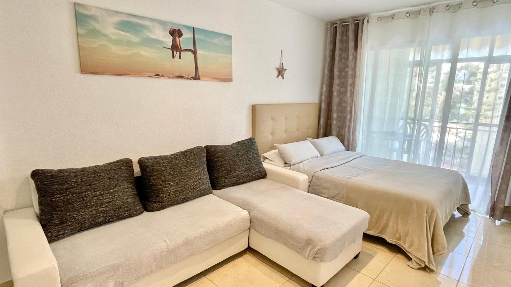 Beach Studio Apartment Hannibal La Cala Finestrat Benidorm Eksteriør bilde